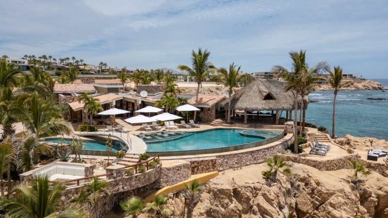 Luxury villa with ocean view in Los Cabos, Mexico available for private rental through Cabo Luxury